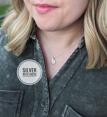 Mustard Seed Necklace Gold filled Mustard Seed Necklace Sterling